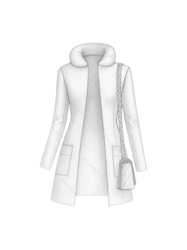 The Plush-Collar Car Coat