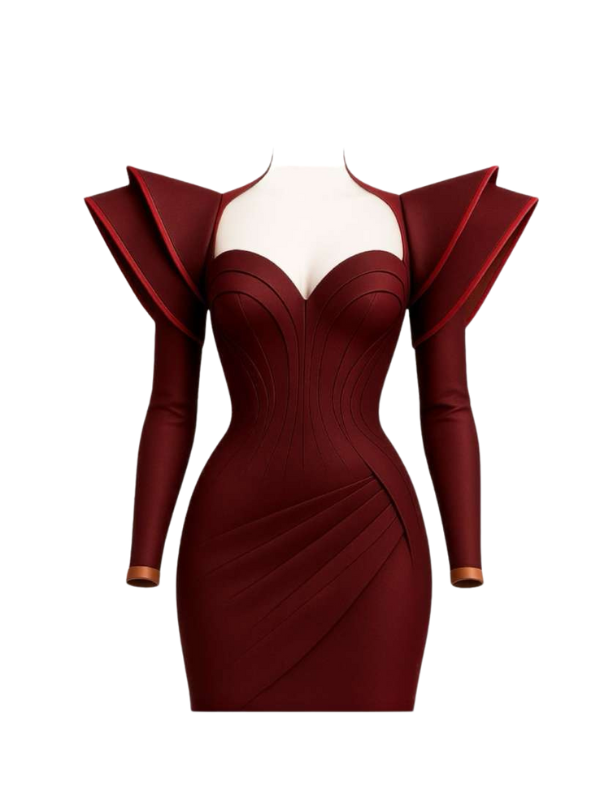 Architectural Couture Gown