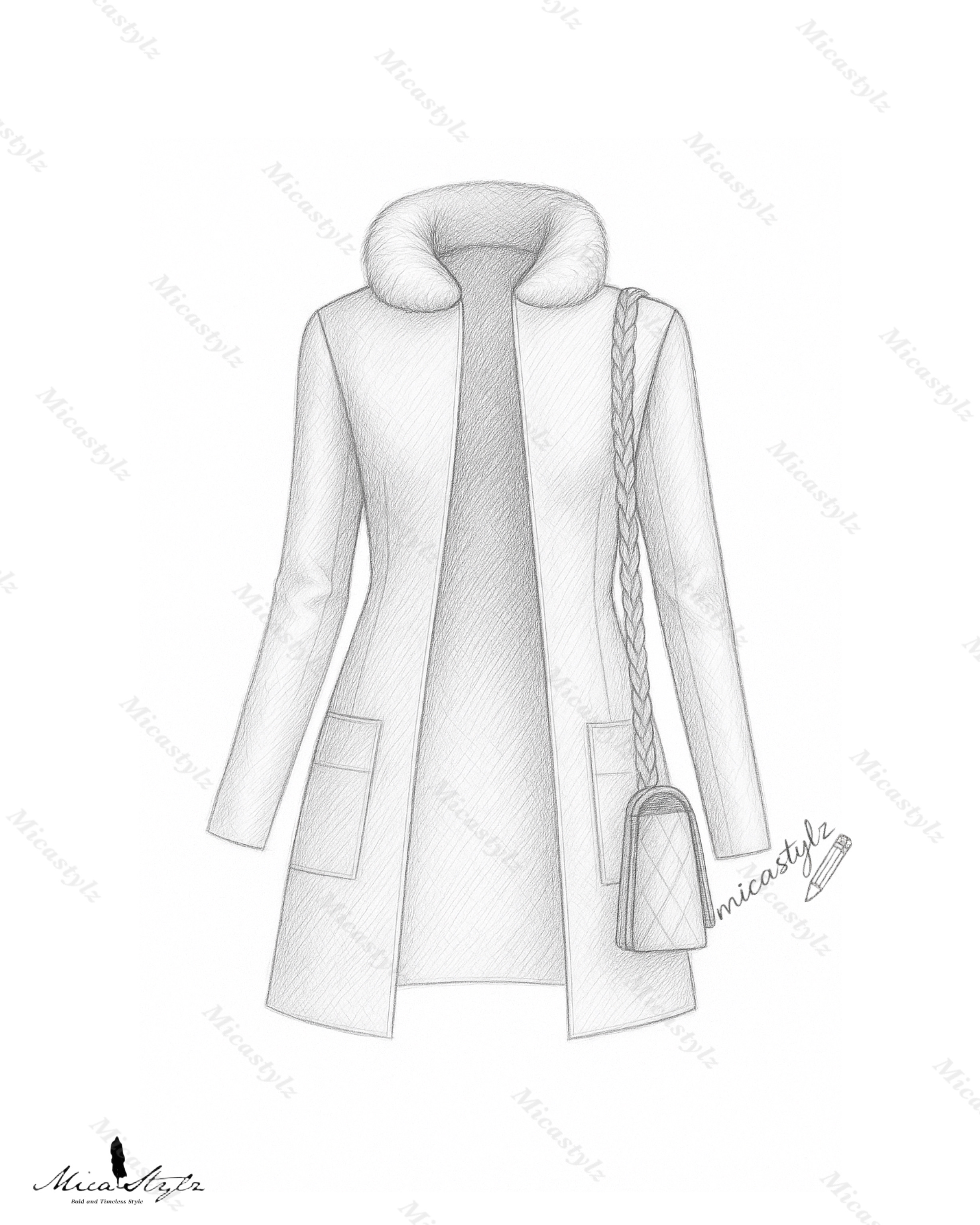 The Plush-Collar Car Coat