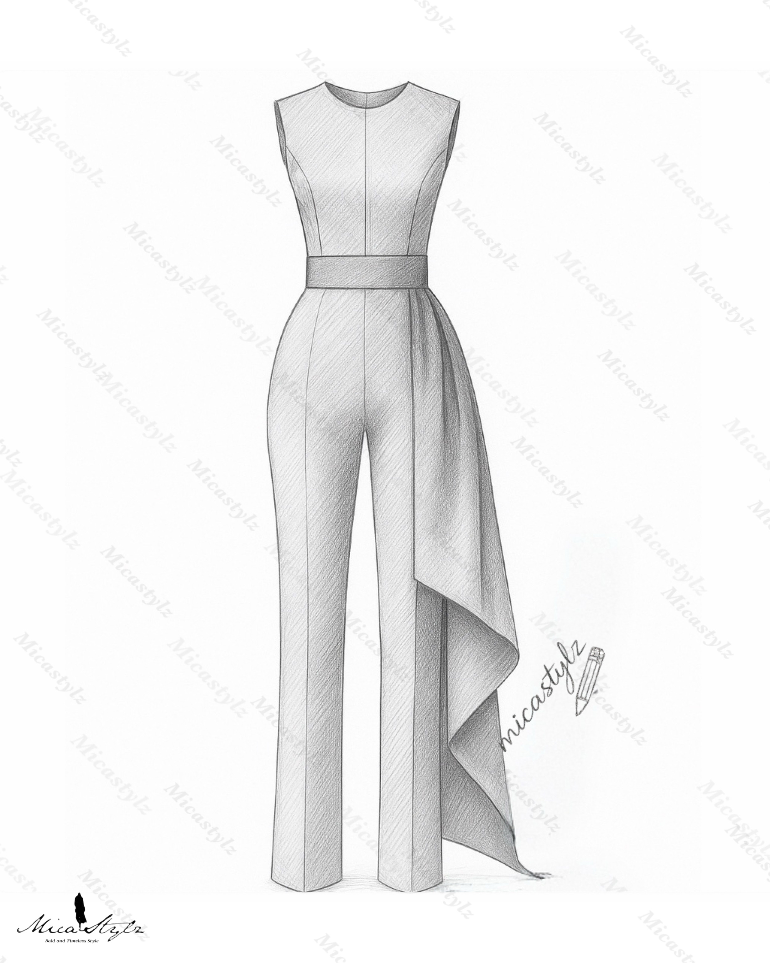 The Waterfall Drape Jumpsuit